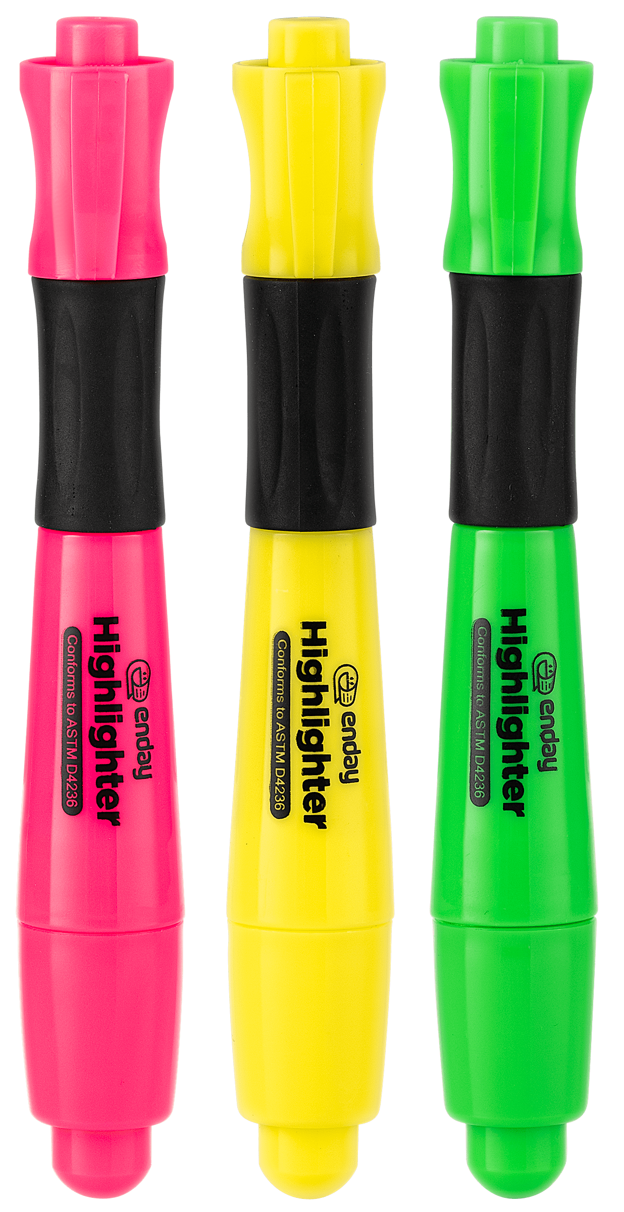 Enday Highlighters Assorted Colors Fluorescent Highlighter Marker Pen Home Office Supplies 3
