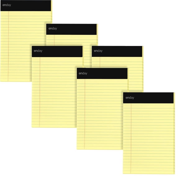 Enday Paper Folders with Pockets (100 Pack) - Assorted Colors - Letter Size Two Pocket Folders - Purple, Blue, Green, Red, Yellow, Orange & Black