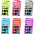 thumbnail image 1 of Enday Solar Battery Basic Calculator Essential School Supplies, Multicolor 24 Pack, 1 of 7
