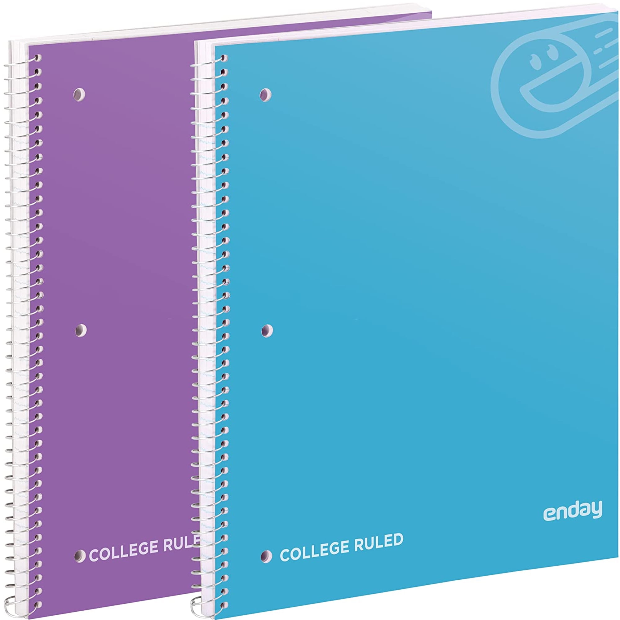 Enday Spiral Composition Notebook College Ruled Hardcover Notebook