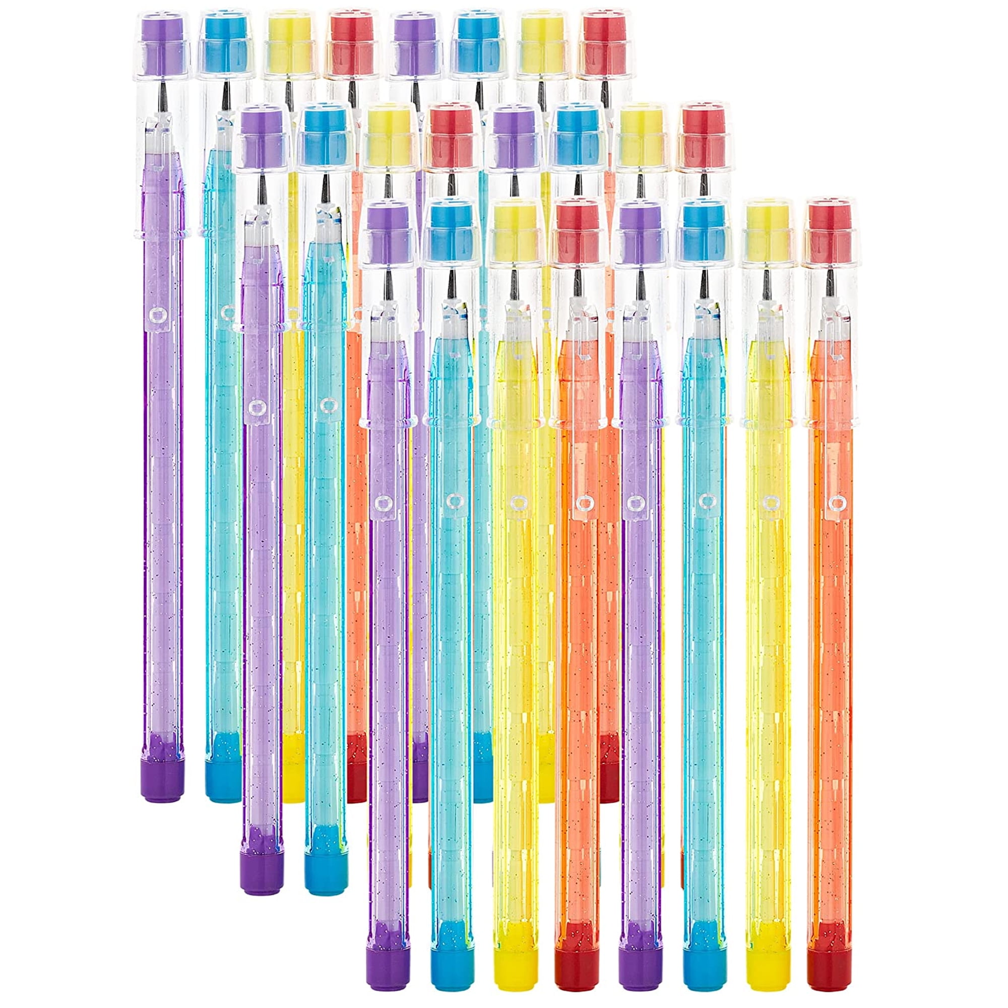https://i5.walmartimages.com/seo/Enday-Stackable-Pencils-for-Kids-Cool-Pencil-with-Matching-Erasers-Multicolor-24-Packs-of-8-192-Count_3b966648-8e1e-4844-a3fc-f06ce905f786.22f7bb722ed52fbf52e60aa1af9206d6.jpeg