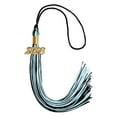 thumbnail image 1 of Endea Graduation Black/Light Blue Mixed Color Graduation Tassel with Gold Date Drop, 1 of 9