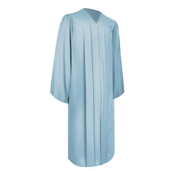 Endea Graduation Matte Light Blue Graduation Gown