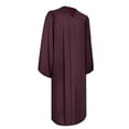 thumbnail image 1 of Endea Graduation Matte Maroon Graduation Gown, 1 of 8