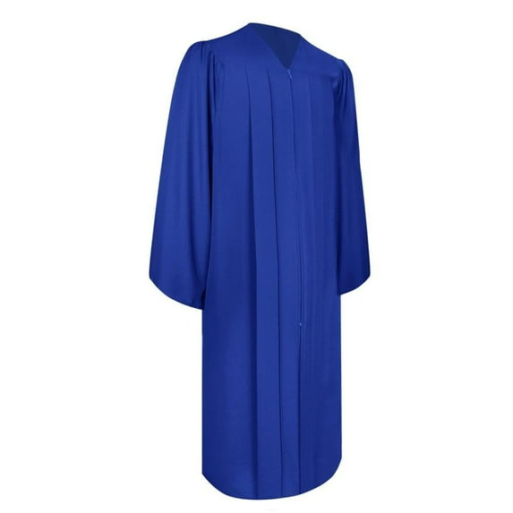 Endea Graduation Matte Royal Blue Graduation Gown