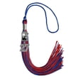 thumbnail image 1 of Endea Graduation Royal Blue/Red Tassel with Photo Frame Charm and Bling Charm, 1 of 11