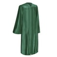 thumbnail image 1 of Endea Graduation Shiny Hunter Green Graduation Gown, 1 of 8