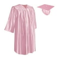 thumbnail image 1 of Endea Graduation Shiny Pink Graduation Cap and Gown for Pre-school, 1 of 7