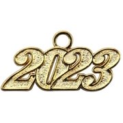ENDEA GROUP Endea Graduation Tassel Date Charm Gold Year (Gold, 2023)