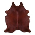 thumbnail image 1 of Endeared DYED cowhide rugs for sale DYED CHOCO BROWN rug, 1 of 1