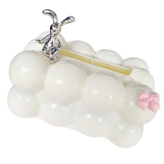 Endearing Rabbits Design Tissue Box For Home Or Office Use Quality ...