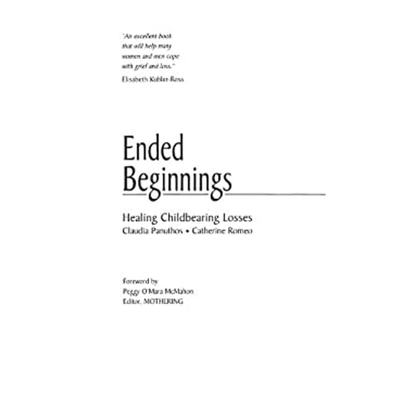 Pre-Owned Ended Beginnings: Healing Childbearing Losses (Paperback) 089789054X 9780897890540