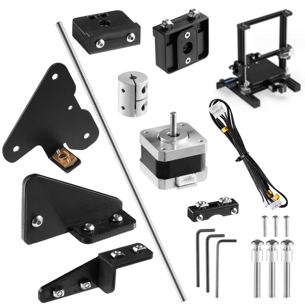 Ender 3 Accessories, 3D Printer Dual Z Axis Kit for Upgrade, Dual Z ...