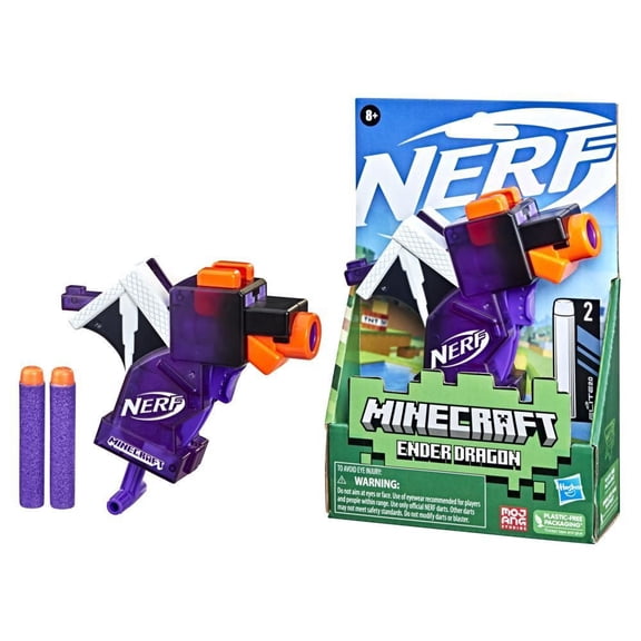 Ender Dragon F4423 Microshots Blaster NERF Minecraft