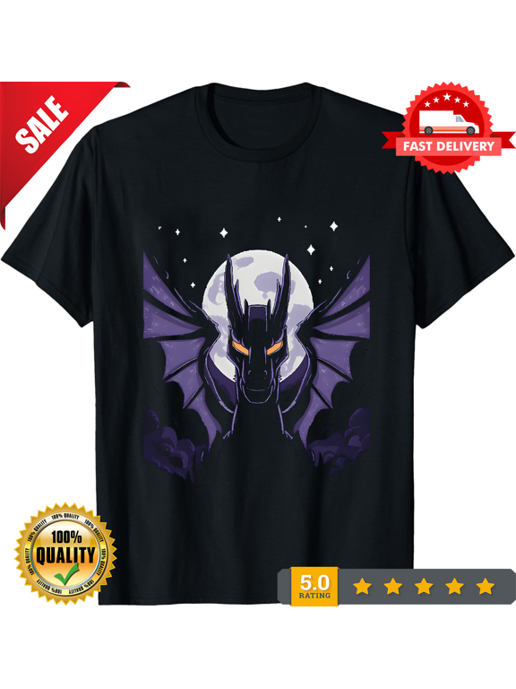 Ender Dragon Shadow Classic T-Shirt T-Shirt Made in USAUS Size S-2XL, NEW TRENDING ITEM-TH82883