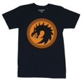 thumbnail image 1 of Ender's Game Mens T-Shirt - Dragon Army Circle Orange Logo (Small), 1 of 1