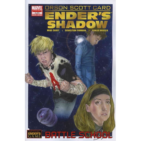 Ender's Shadow: Battle School #4 VF ; Marvel Comic Book