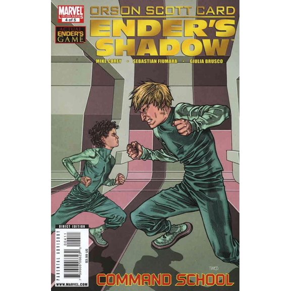 Ender's Shadow: Command School #4 VF ; Marvel Comic Book