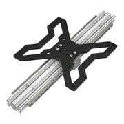 Ender3 E/Pro/V2 3D Printer Upgrade Y Axis Hot Bed Support Plate Kit, 3D Parts Suitable for 235mm Aluminum Heatbed Hotbed Platform compatibility MGN12H Linear Rail