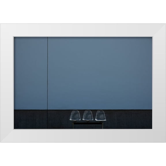 Endermann, Rolf 14x11 White Modern Wood Framed Museum Art Print Titled - Sit Down