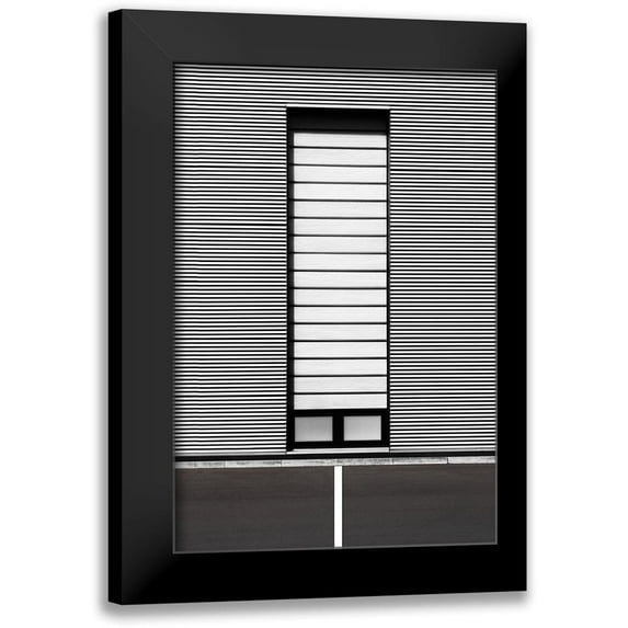 Endermann, Rolf 17x24 Black Modern Framed Museum Art Print Titled - Horizontal Lines