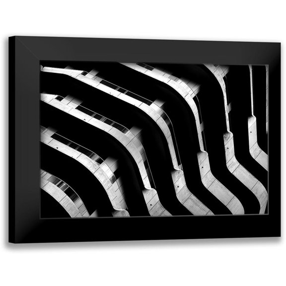 Endermann, Rolf 24x17 Black Modern Framed Museum Art Print Titled - The Wave