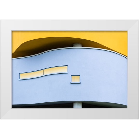 Endermann, Rolf 32x23 White Modern Wood Framed Museum Art Print Titled - windows