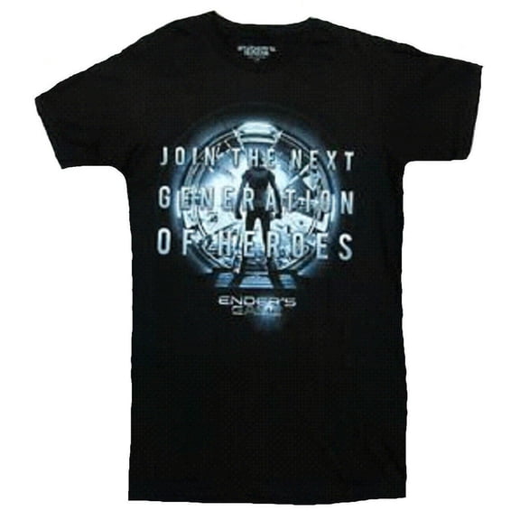Enders Game- Join The Next Generation of Heroes Men's T-Shirt (Large)