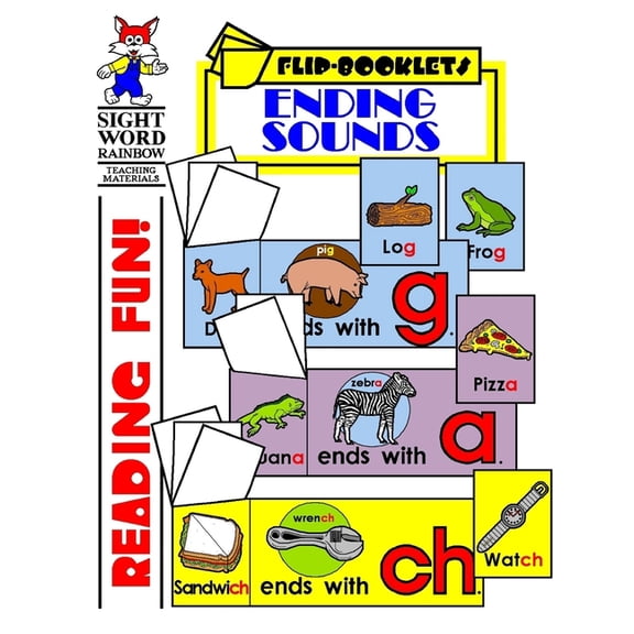 Ending Sounds: Flip Booklets, (Paperback)