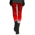 thumbnail image 1 of Endives Christmas Leggings For Women High Waisted Christmas Printed Soft Gym Yoga Pants Athletic Workout Legging Pants, 1 of 4