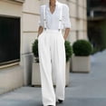 thumbnail image 1 of Endives Jumpsuits For Women Casual Spring Outfits Comfy Dressy Suit Pant Trendy Overalls Jumpers Fashion Clothes 2026 S-5XL White, 1 of 4