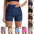 thumbnail image 1 of Endives Legging Shorts For Women High Waisted Biker Shorts Compression Scrunch Butt Lifting Yoga Short Tummy Control Leggings, 1 of 8