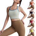 thumbnail image 1 of Endives Sports Bra For Women Racerback Comfort Wide Strap High Support with Padded Full Coverage Gym Yoga Bras Fitness Running Workout Wear, 1 of 8