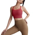 thumbnail image 1 of Endives Sports Bra For Women Racerback Comfort Wide Strap High Support with Padded Full Coverage Gym Yoga Bras Fitness Running Workout Wear, 1 of 6
