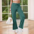 thumbnail image 1 of Endives Women's Casual Pants Loose Trousers High Waist Drawstring Comfortable Leisure Pyjama Bottoms Loose Work Jogging Bottoms Yoga Pants, 1 of 5