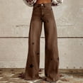 thumbnail image 1 of Endives Women's Casual Pants Soiid Color Wide Leg Pants Baggy Pants Fall Outfits Women 2025, 1 of 7