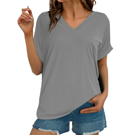 Endives Women's Short Sleeve T-shirt Casual Stylish Top T Shirts Summer