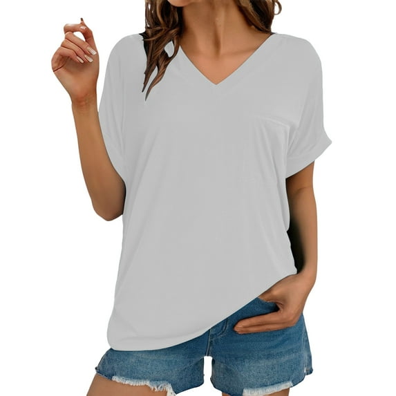 Endives Women's Short Sleeve T-shirt Casual Stylish Top T Shirts Summer