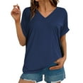 thumbnail image 1 of Endives Women's Short Sleeve T-shirt Casual Stylish Top T Shirts Summer, 1 of 4