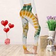 thumbnail image 1 of Endives Women's Yoga Pants Tie Dye Printed Fashion Casual Slim Yoga Leggings Fall Winter, 1 of 7