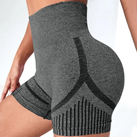 Endives Women's Yoga Short Leggings Butt Lift High Waist Anti Cellulite Sculpting Yoga Short Fitness Workout Pants