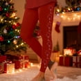 thumbnail image 1 of Endives Womens Butt Lifting Leggings High Waisted Leggings Xmas Workout Gym Yoga Pants Christmas, 1 of 5