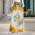 thumbnail image 1 of Endives Womens Sports Pants Tie Dye Printed Wide Leg Jogging Pants Elastic Drawstring High Waist Pants With Pockets, 1 of 7