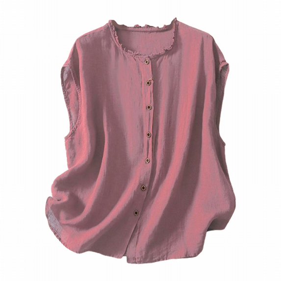 Endives Womens Tank Tops Shirts Halter Top Ethnic Style Tee Sleeveless O Neck T Shirt Blouse
