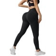 thumbnail image 1 of Endives Womens Yoga Legging Fitting High Waisted Hip Lifting Vertical Stripe Yoga Pants Outerwear Jogging Sports Pants, 1 of 5