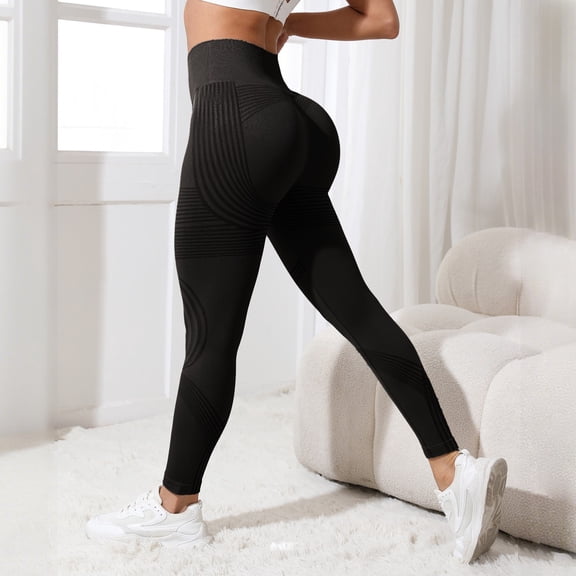 Endives Womens Yoga Legging Jogging Hip Lifting Fitness Pants Seamless High Waist Yoga Pants Legging