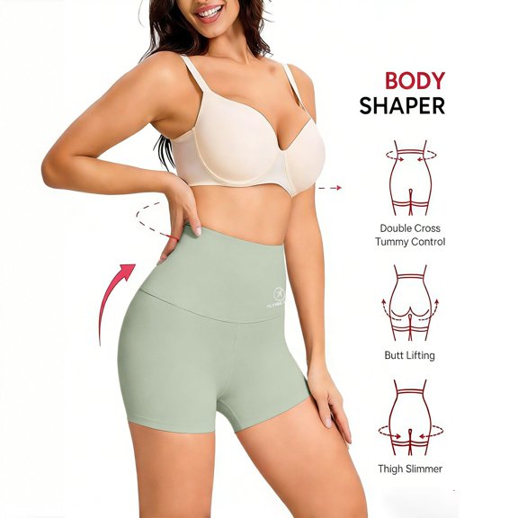 Endives Womens Yoga Short High Waist Yoga Pants Butt Lift Workout Running Yoga Leggings Short For Women Fitness