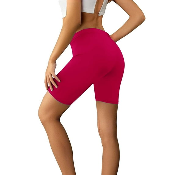 Endives Yoga Biker Shorts Women High Waist Gym Yoga Short Workout Running Athletic Cycling Leggings With Pockets