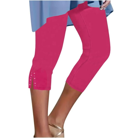 Endives Yoga Leggings For Women Plus Size High Waisted Yoga Cropped Trousers Gym Pants 2025 Summer