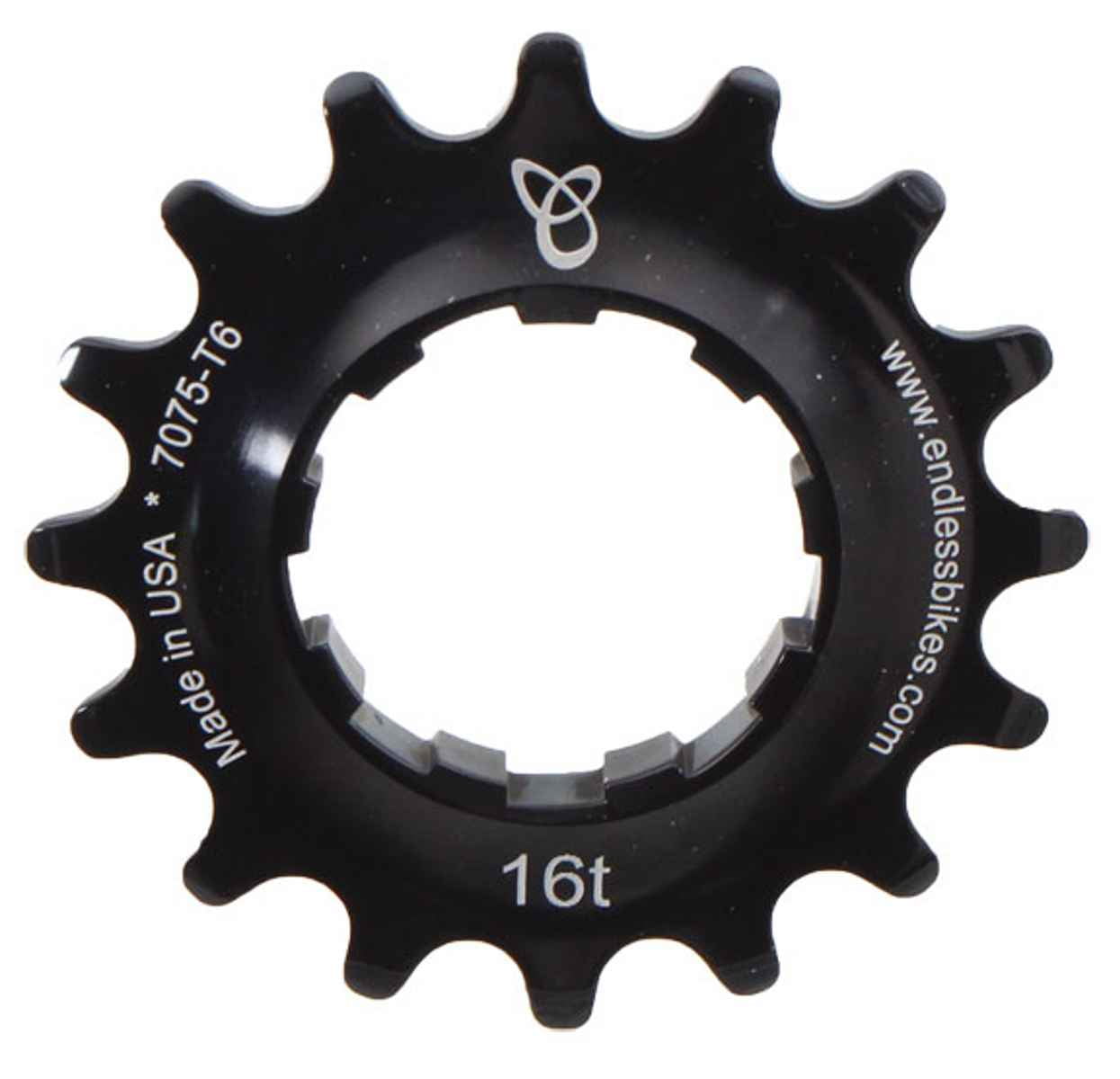 Endless Bike Kick Ass Cog, 16t - Black Ano - Walmart.com